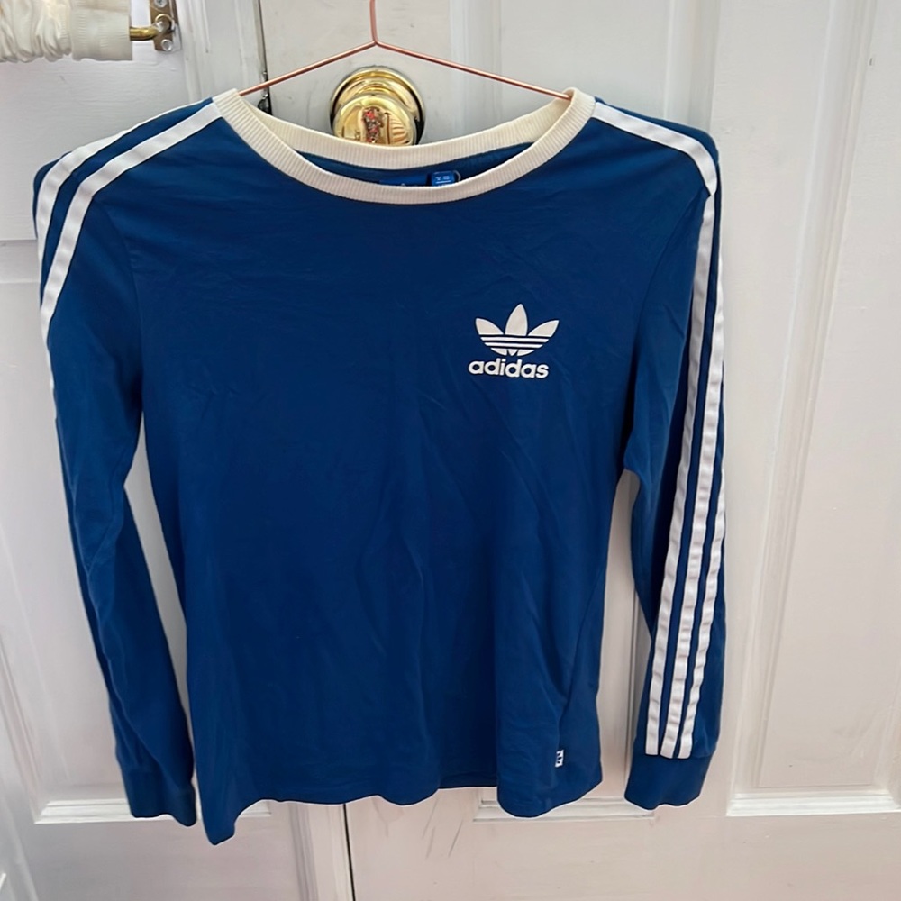 Adidas blue Xs sweatshirt